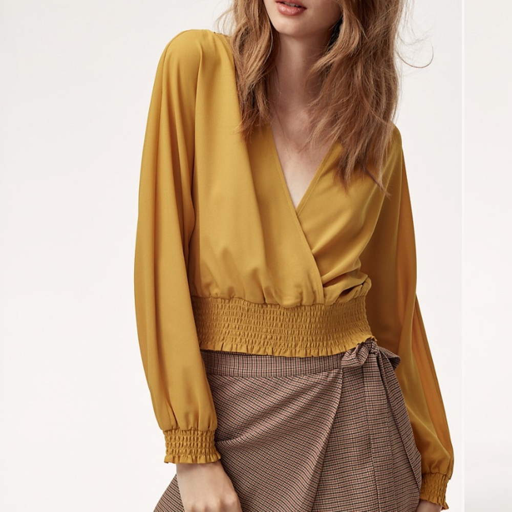 Aritzia Wilfred Reign Blouse